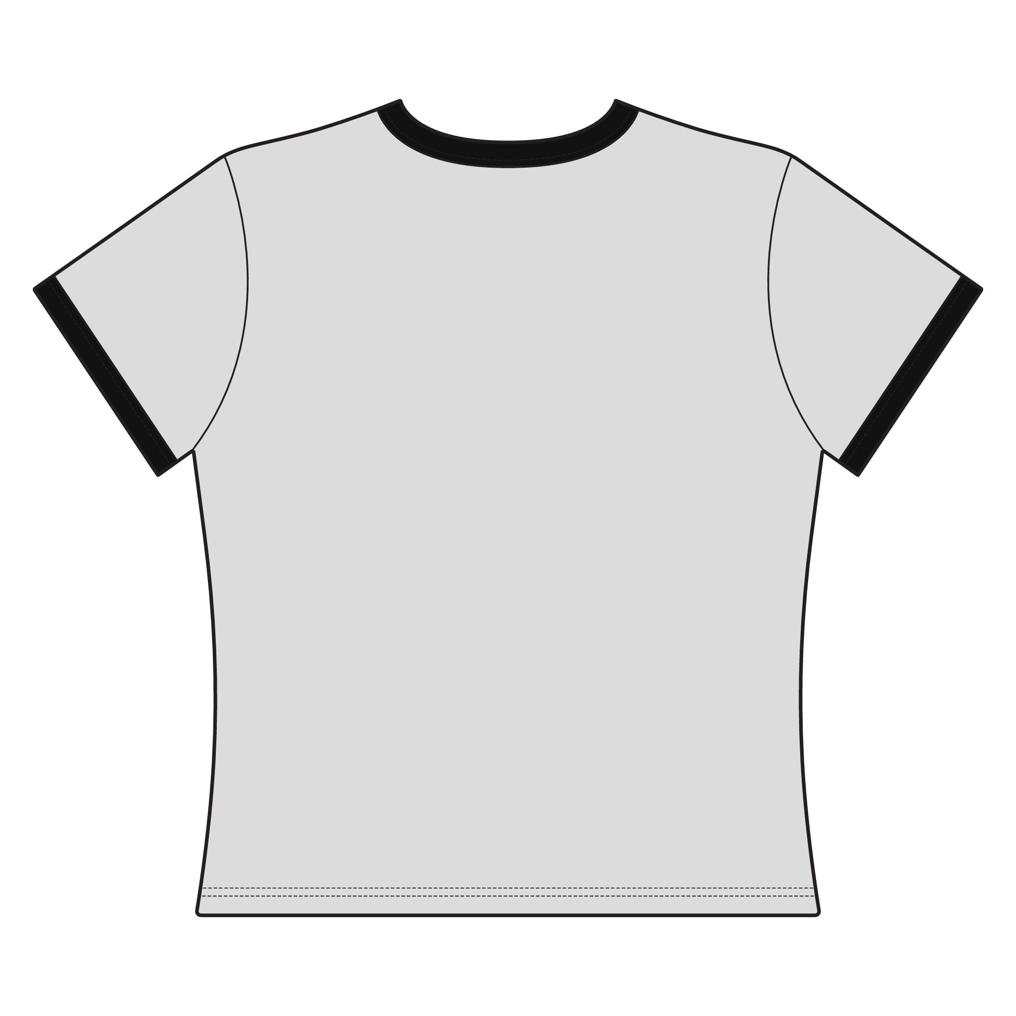 Squoze Lemonade Logo Ringer Tee | Women's Ringer Tee - Image 2